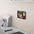 thumbnail image 6 of Dailycode Light Switch Plate Covers 3 Gang Wall Plate Plastics Outlet Covers for Kitchen Home Office Decor Rococo Red Pink Yellow Rose, 6 of 8