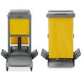 thumbnail image 2 of Dryser Commercial Janitorial Cleaning Cart on Wheels - Housekeeping Caddy with Key-Locking Cabinet, 2 of 7