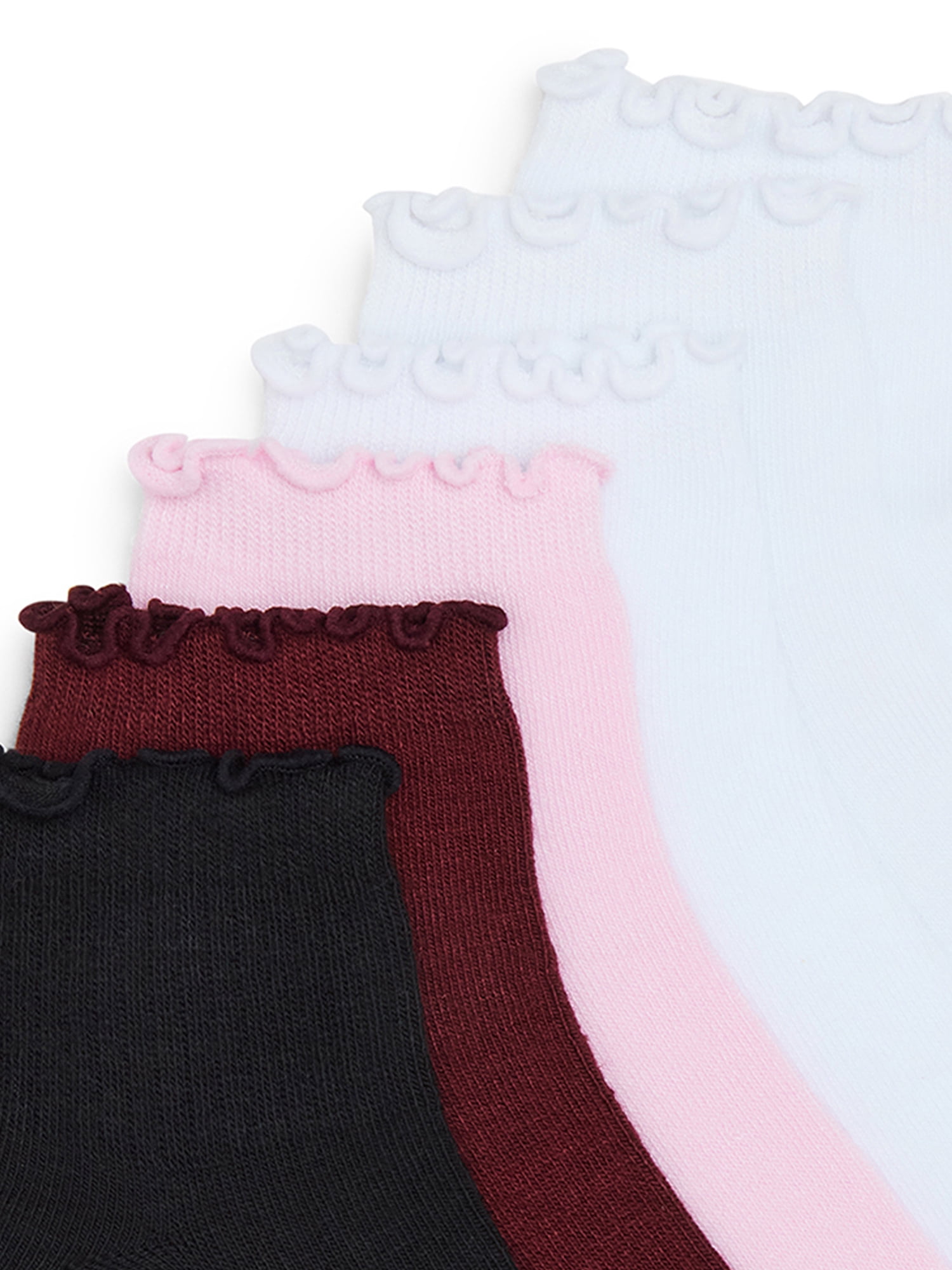 Madden NYC Women's Quarter Sock, 6-Pack, Fits Shoe Size 5-10