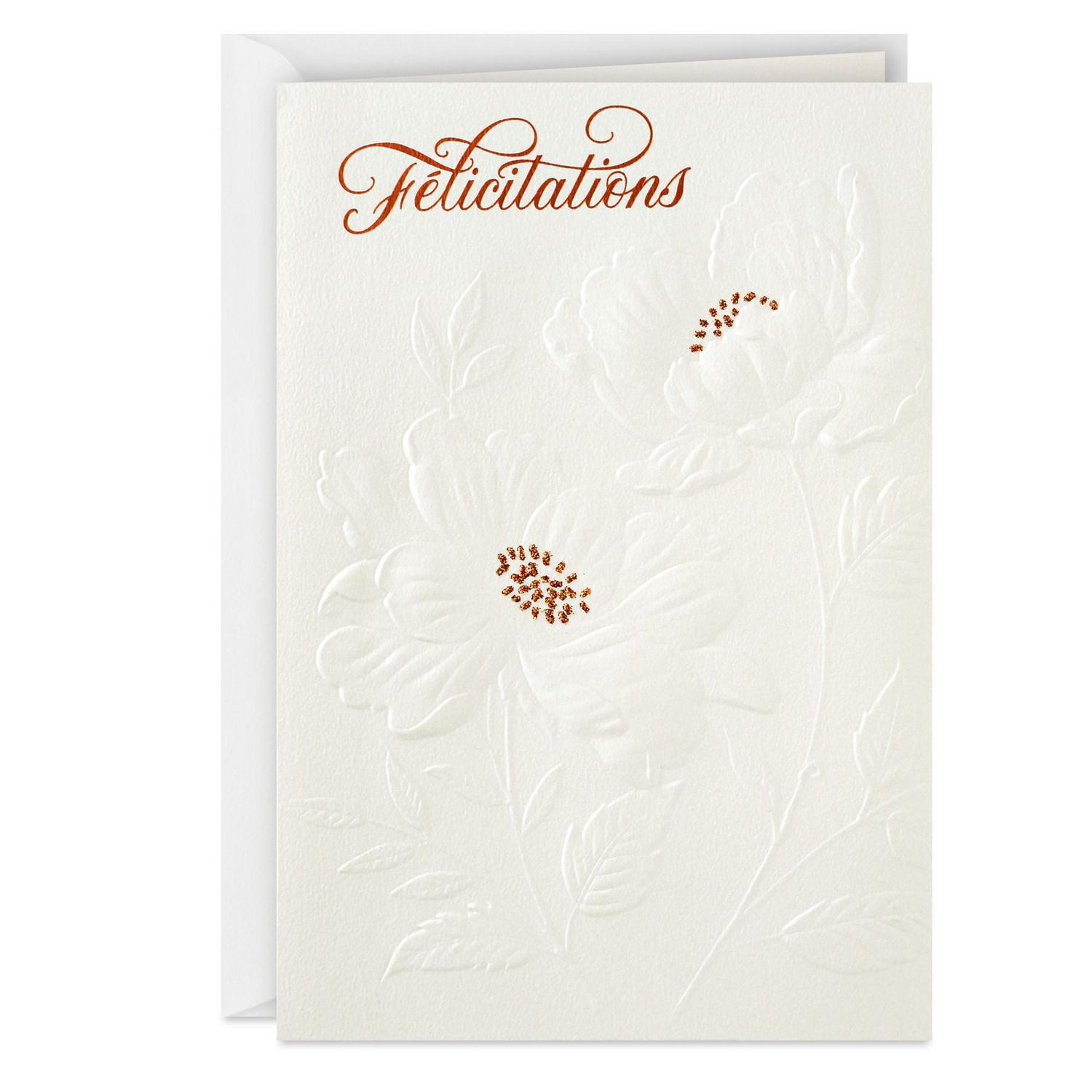 Carte de mariage, de fête prénuptiale ou de fiançailles – Hallmark (Félicitations)
