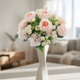 thumbnail image 6 of Faux Floral Stems for Bridal Bouquet, Imitation Flower Home Decoration, Wedding Handheld Flower Wall, Artificial Floral Arrangement, Realistic Silk Flowers for Party Decor and Home, by UKHCCC, 6 of 9