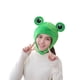 thumbnail image 1 of Gorro de disfraz de rana con orejas grandes, felpa, cosplay, fiesta, 1 of 3