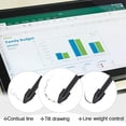 thumbnail image 4 of 10 PCS EMR Digital Pen Tips for Remarkable 1/2, EMR Stylus Remarkable 2 Pen Replacement with Tweezer for Remarkable 1 2 for King Write MR05, 4 of 7