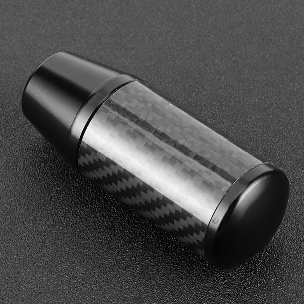 Perilla De Cambio De Palanca De Cambios De Coche Estilo Fibra De Carbono Universal Para Vehículos De Transmisión Manual