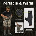 thumbnail image 3 of 8 Fans Breathable Hunting Waders,1000G Insulation Boots with Removable Insulated Liner for Duck Hunting, 3 of 5