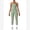 Green, variant on 2 Piece Workout Sets for Women High Waisted Seamless Butt Lifting Leggings Gym Yoga Outfit Stretchy Sports Bra Set M Yellow