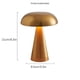 thumbnail image 2 of Mushroom Lamp Led Bar Table Lamp Light Luxury Hotel Cafe Outdoor Table Lamp Bedside Usb Charging Night Light-af, 2 of 4