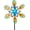Peacock a, variant on Metal Wind Spinners Outdoor, 360° Wind Sculpture Spinner with Metal Stake, Waterproof Spinners Green Kinetic Wind Spinner for Yard Lawn Decor (A- Vintage Copper 1PC)