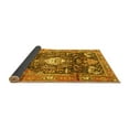 thumbnail image 2 of Ahgly Company Indoor Rectangle Animal Yellow Traditional Area Rugs, 2' x 4', 2 of 4