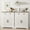 2 White, variant on Litake Sideboard Buffet Cabinet with Storage, Storage Cabinet with Door & Adjustable Shelf, Modern Accent Coffee Bar Console Table for Kitchen, Entryway
