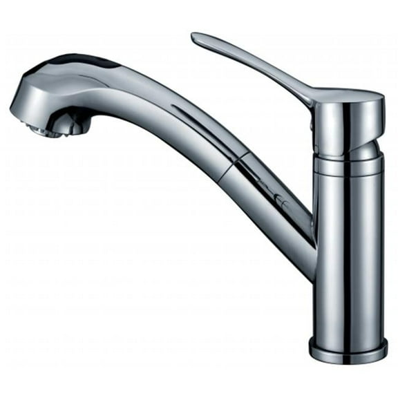 Dawn Kitchen & Bath AB50 3711C Single-Lever Pull-Out Spray Kitchen Faucet - Chrome