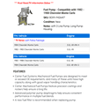 thumbnail image 2 of Fuel Pump - Compatible with 1982 - 1988 Chevrolet Monte Carlo - Carter, 2 of 2