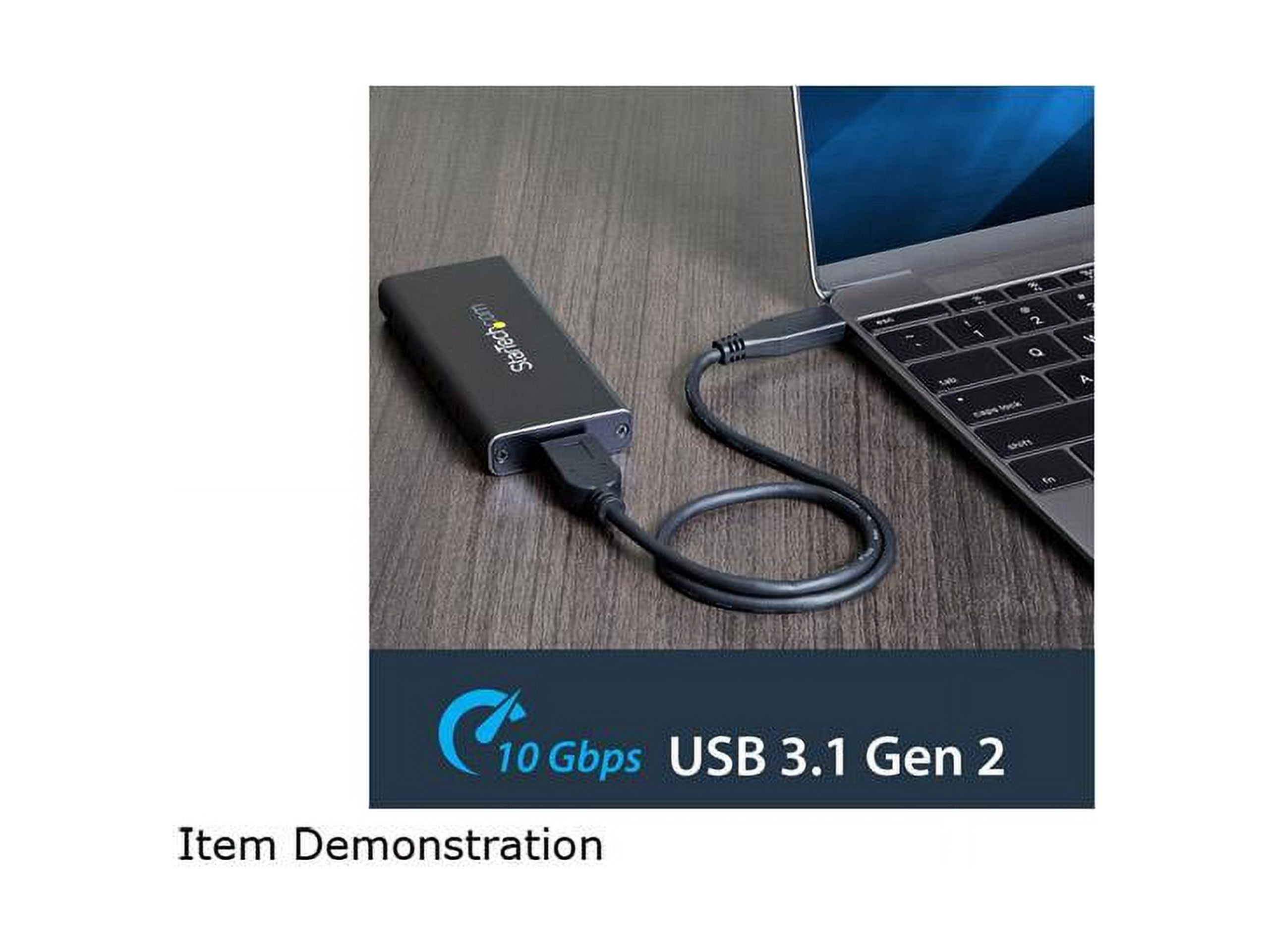 StarTech.com M.2 SATA SSD Enclosure - Thumbnail 3