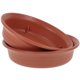 thumbnail image 1 of Bandeja para servir plantas, 2 unidades, color rojo, redonda, para agua, para interior, bandeja de drenaje, 1 of 6