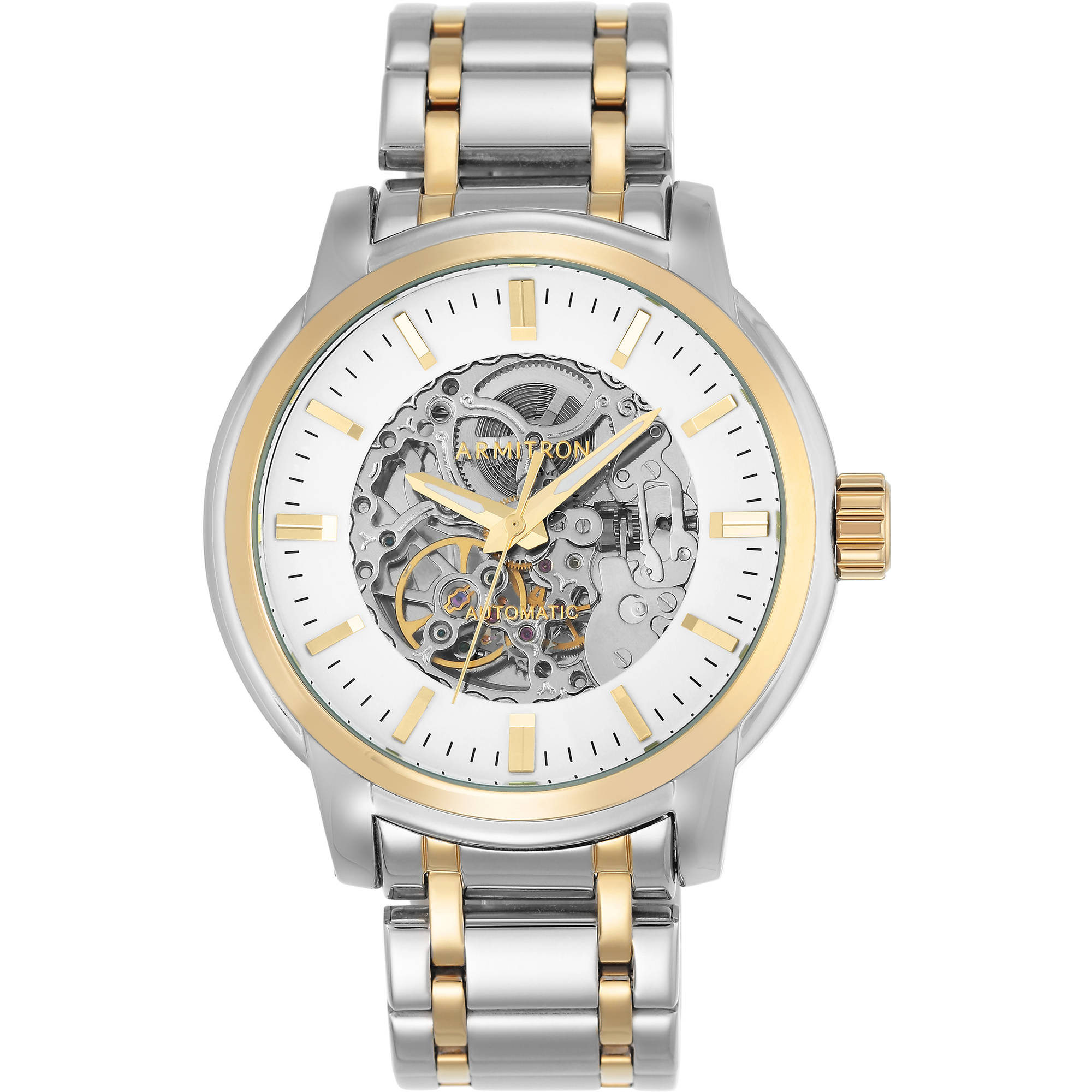 armitron men's dress automatic watch