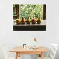 thumbnail image 2 of Nawypu Kitchen Canvas Wall Art Pear Fruit Food Picture Dining Room Canvas Painting for Home Wall Decor, Pear Fruit Framed Artwork for Kitchen Restaurant Decoration Ready to Hang, 2 of 4