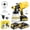 yellow, variant on Cordless Paint Sprayer, 800W HVLP High Power Electric Spray Gun with 1000ml and 2 Batteries for Home Interior Exterior