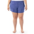 thumbnail image 4 of Fruit of the Loom Women's Soft and Breathable Short Sleeve Crew Top & Pajama Short Set, Sizes S-4X, 4 of 11
