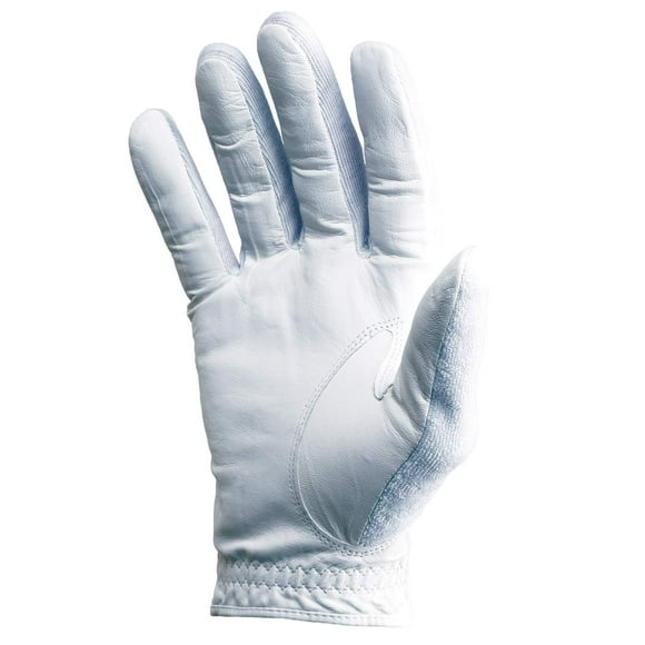 Tourna Gant de Tennis pour Hommes, Full, Doigt-Petit-Droit, Blanc (TGF-M-S-R)