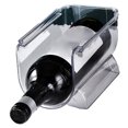 thumbnail image 4 of Wine Organizer Stackable Plastic Transparent Water Bear Bottle Holder Rack for Home Display 1 Bottle Transparent, 4 of 12