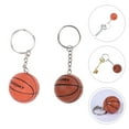 thumbnail image 2 of Shisuyan Basketball Key Chain Leather Alloy 2Pcs 1.5x1.5in, 2 of 8