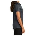 thumbnail image 4 of Yellow Rooster Women's Diamond Jacquard Polyester Polo Graphite XS, 4 of 6