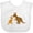 AA-White, variant on Inktastic Kangaroo Family Boys or Girls Baby Bib