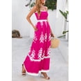 thumbnail image 4 of Vestido PRETTYGARDEN de verano con tirantes finos y estampado floral XXL, 4 of 8