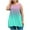 Sky Blue, variant on Womens Plus Size Tunic Tank Tops Summer Casual Sleeveless T-Shirts Loose Flowy Tunic Blouses for Leggings Womens Tank Tops with Built in Bra Black 4XL
