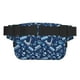 thumbnail image 3 of Fotbe Blue Bus Cangurera Cuadrada con Estampado de Doble Capa, Bolsa de Cintura Ajustable Mini para Hombres y Mujeres, 3 of 9
