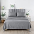 thumbnail image 6 of King Size Sheets set, Ultra soft Checkered Sheets set (Fitted sheet, King Flat Sheet, 2 Pillowcases), 6 of 7