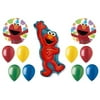 ELMO Sesame Street Colorful (11) Birthday Party Mylar & Latex Decor Balloons Set