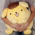 thumbnail image 2 of 40-50cm Sanrio Pompompurin Stuffed Plush Toys Big Size Lovely Pillow Gift Kids Super Soft Pom Pom Purin Plushie Doll Room Decor, 2 of 5