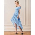thumbnail image 2 of Dressystar Robe en Dentelle Épaules Dénudées Manches Courtes Robe de Cocktail Formelle, 2 of 6