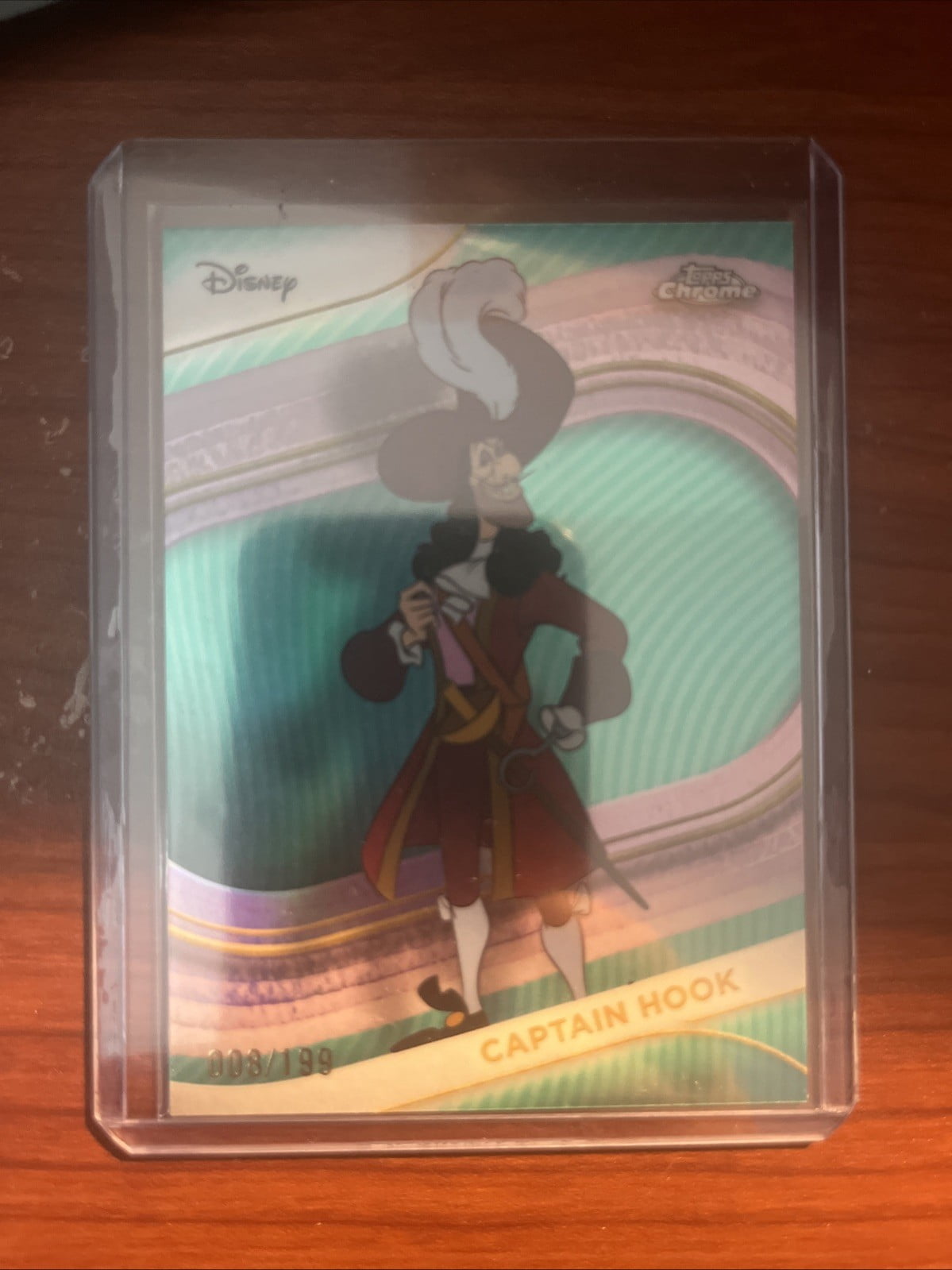 SILVER REFRACTOR PETER PAN Disney 100 CARD 2023 Topps Chrome