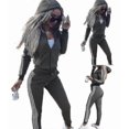 thumbnail image 3 of Ensemble de Sport Athleisure 2 Pcs pour Femmes, Sweat à Capuche et Pantalon, 3 of 4