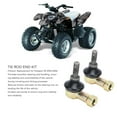 thumbnail image 3 of Steering Tie Rod End Set, Rugged Wear Resistant Stable Inner Tie Rod End Kit 8 Pcs  for  90, 3 of 7