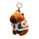 thumbnail image 3 of Llavero de juguete de peluche de Capybara CUTICAT para coche y mochila, 3 of 8
