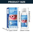 thumbnail image 3 of Solid Toothpaste Tooth Repair Kit Moldable Tooth Filling Repair Kit Kit Fixing The Missing And Broken Replacements Diy Natural Filling Teeth Confidently Again, Personal Care, 3 of 9