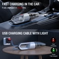 thumbnail image 6 of GOOLOO V7 Mate Car Vacuum Cleaner Cordless Portable Lightweight High Power Handheld Vacuum Cleaner for Car , with Washable HEPA Filter for Desk Home Pet,Gray, 6 of 9