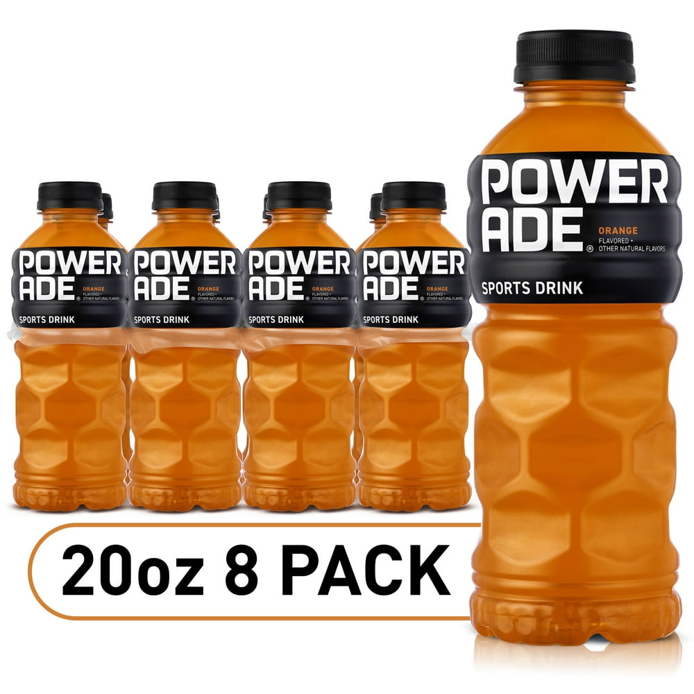 POWERADE Orange 20 Fl Oz 8 Pack Walmart Walmart