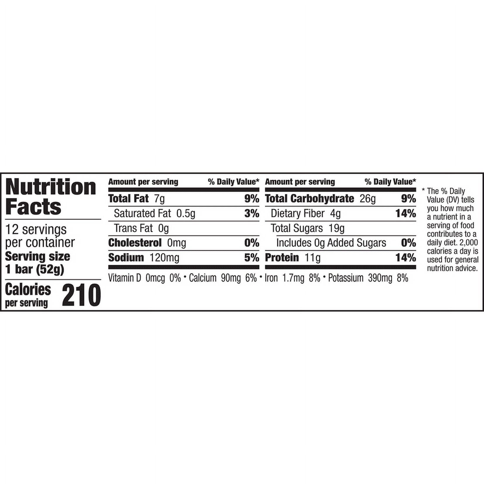 LÄRABAR Protein Bar, Apple Cobbler, 12 Count