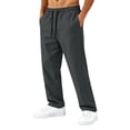 thumbnail image 2 of Mens Lightweight Hiking Pants Quick Dry Stretch Joggers for Running Workout Casual, L, 2 of 8