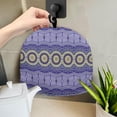 thumbnail image 3 of HELLHERO Teapot Cover Portable Polyester Canvas Warming & Insulating Dust Proof for Gift, Geometric Folk Pattern, 3 of 5