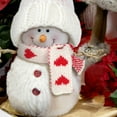 thumbnail image 4 of Dalrosia Mini Knit Hat Mini Christmas Scarf Set Mini Santa Hats for Crafts Mini Christmas Decorations for DIY Doll, 4 of 4