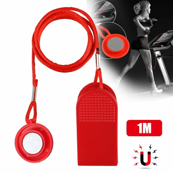 Treadmill Safety Key,Universal Treadmill Magnet Security Lock,Sports Running Fitness Replacement Kit Magnetic Shell Fit for All NordicTrack,Proform,Sole,Weslo,Weider,Freemotion,Healthrider