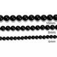 thumbnail image 4 of K-KED Black Onyx Matte Round Beads 6mm 8mm 10mm Approx 15.5" Strand-6mm, 4 of 6