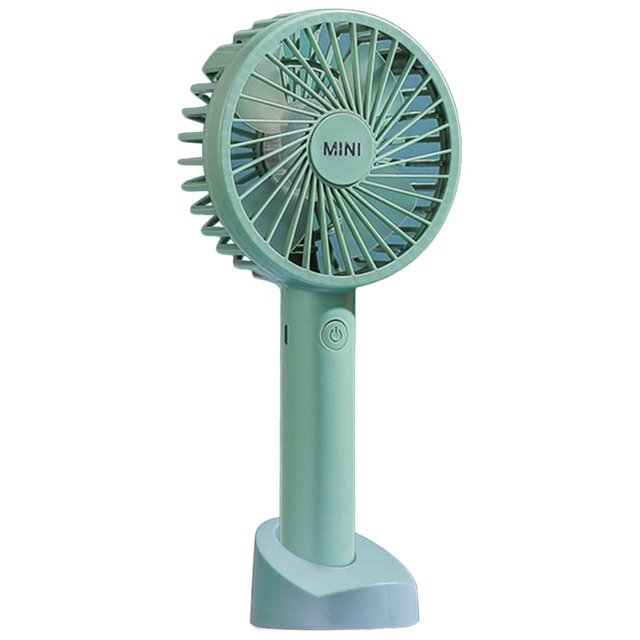 FLhrweasw Enfriador Aire Mano Ventilador Bolsillo 3 Velocidades Y 1200 MAh para Interiores Y Exteriores (verde)