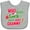 AC-Heather Grey, variant on Inktastic Who Needs Santa when I Have Grammy Boys or Girls Baby Bib
