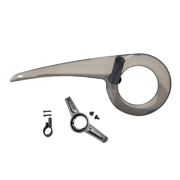 Cubierta de cadena de bicicleta para componentes portátiles de 32T-38T, accesorios de ciclismo al aire libre Solución para la cola negra clara